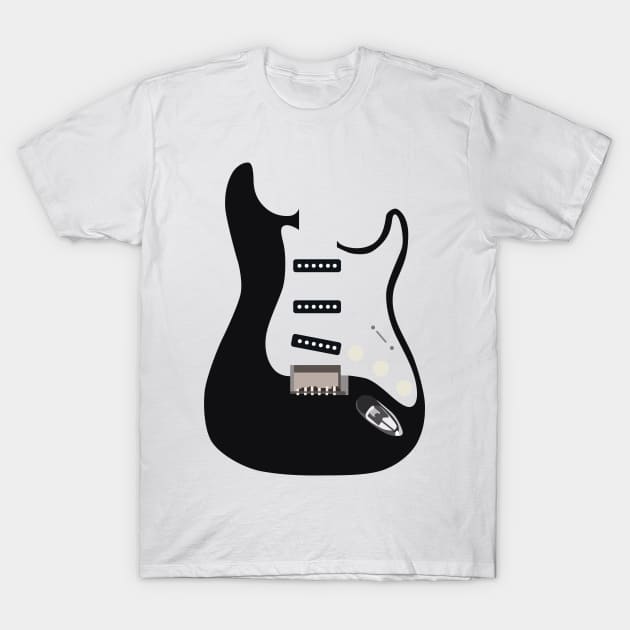 Guitar T-Shirt by Squid's Store